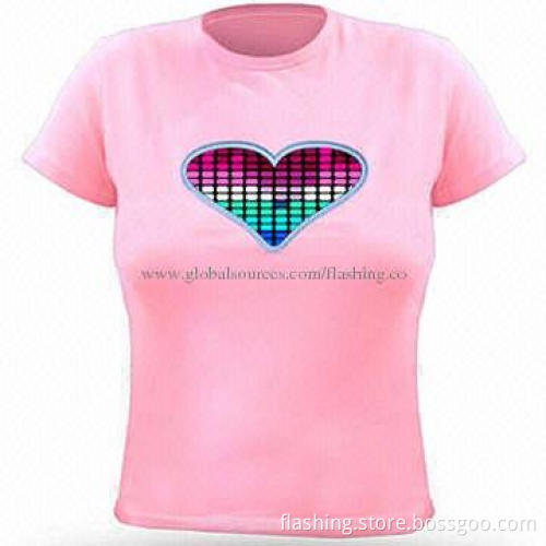 Hot Sale Sound Activated T-shirt